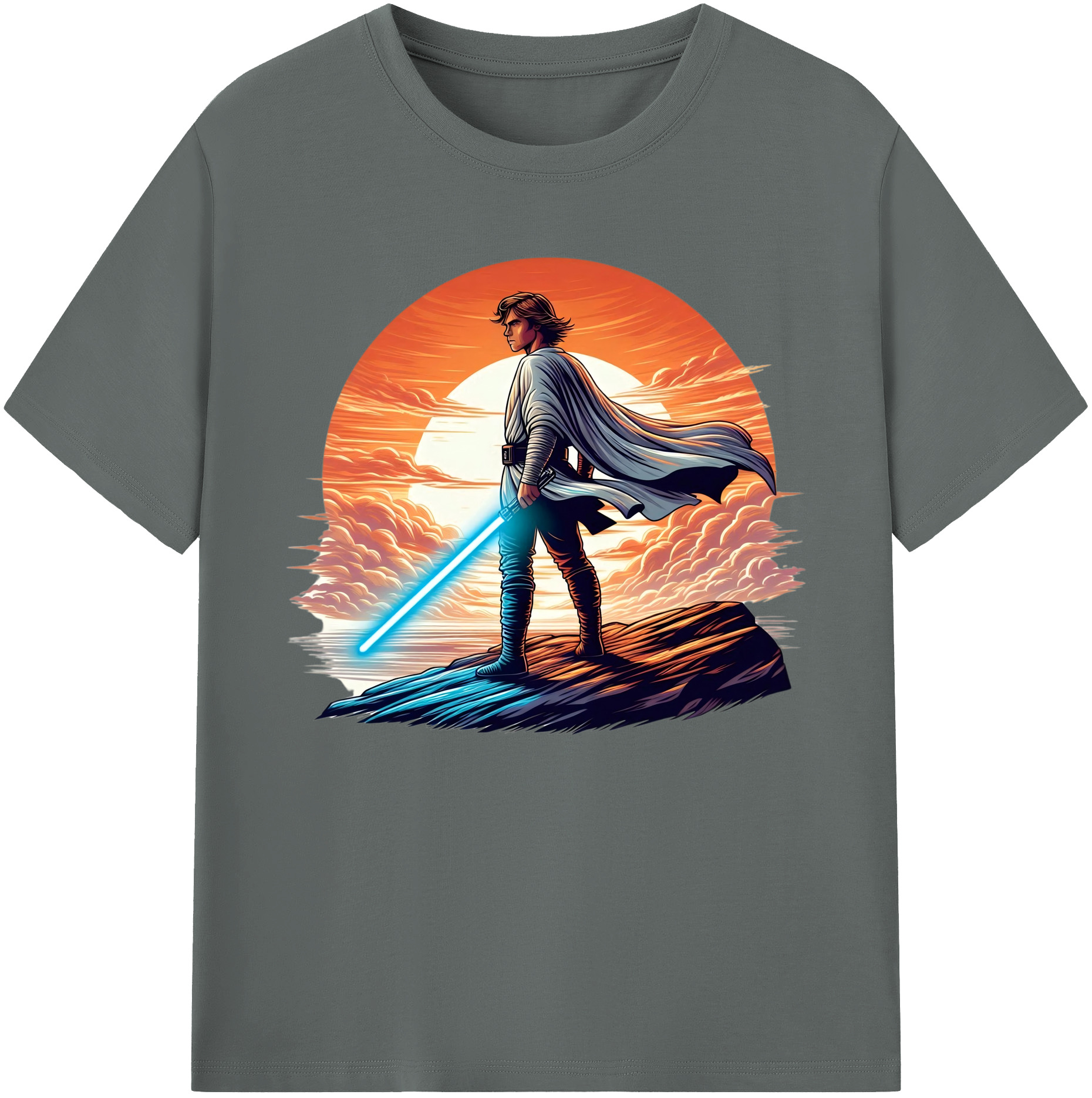 （画像用） スター・ウォーズ Star Wars 綿100％ メンズ半袖Tシャツ｜肌触りやわらか＆通気性